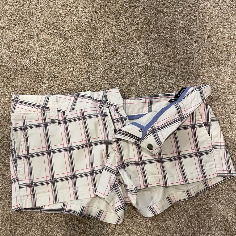 Hurley plaid shorts